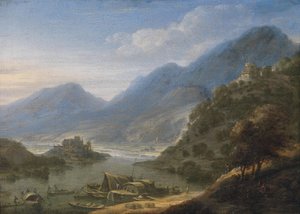 Idealized Rhineland Landscape